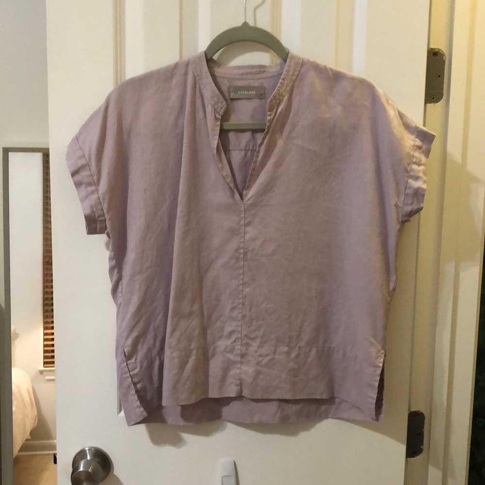 Everlane Linen Top